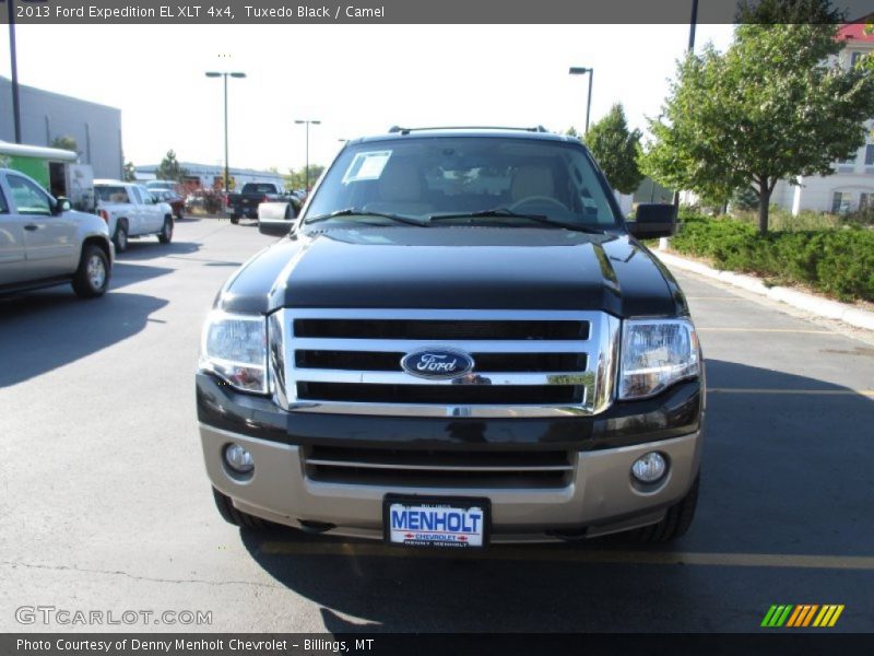 Tuxedo Black / Camel 2013 Ford Expedition EL XLT 4x4