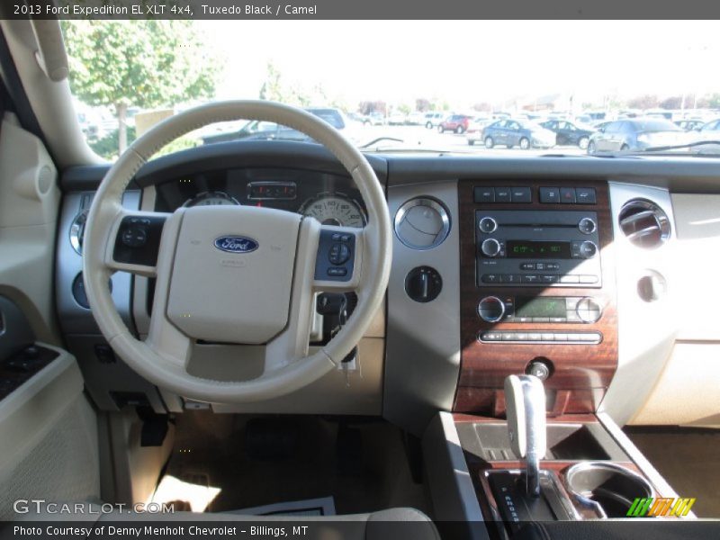 Tuxedo Black / Camel 2013 Ford Expedition EL XLT 4x4