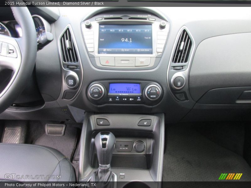 Diamond Silver / Black 2015 Hyundai Tucson Limited