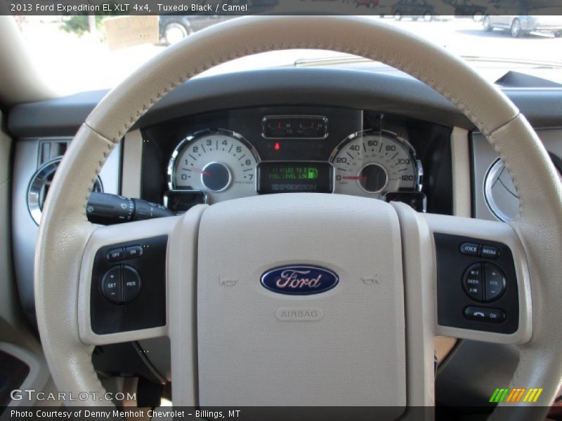Tuxedo Black / Camel 2013 Ford Expedition EL XLT 4x4