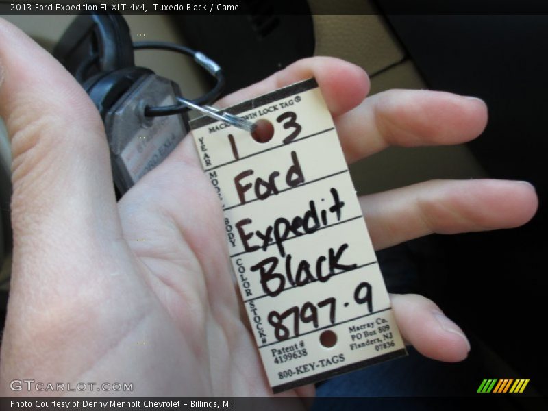 Tuxedo Black / Camel 2013 Ford Expedition EL XLT 4x4