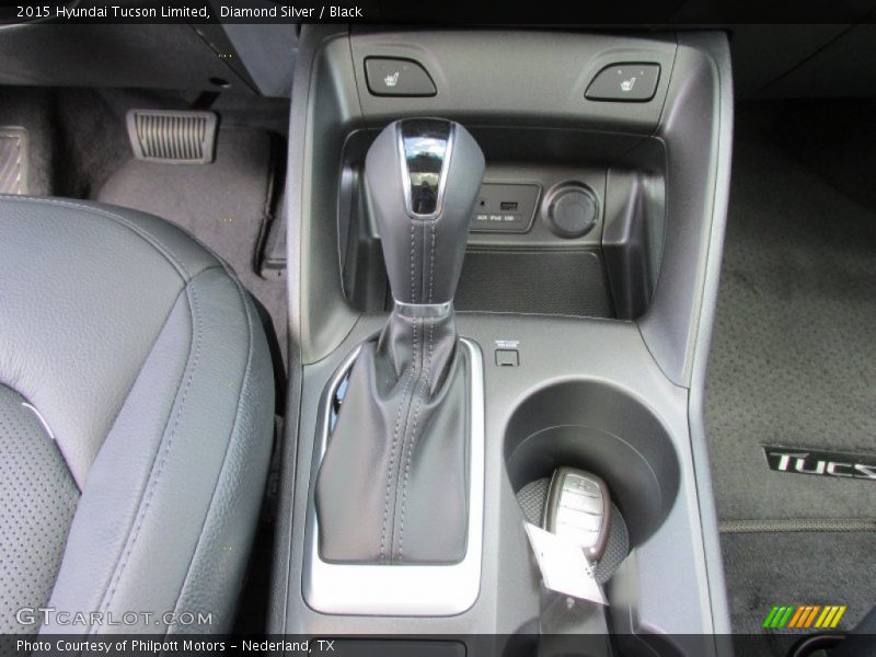 Diamond Silver / Black 2015 Hyundai Tucson Limited