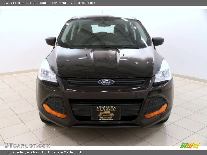 Kodiak Brown Metallic / Charcoal Black 2013 Ford Escape S