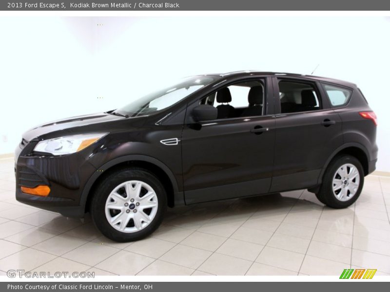 Kodiak Brown Metallic / Charcoal Black 2013 Ford Escape S