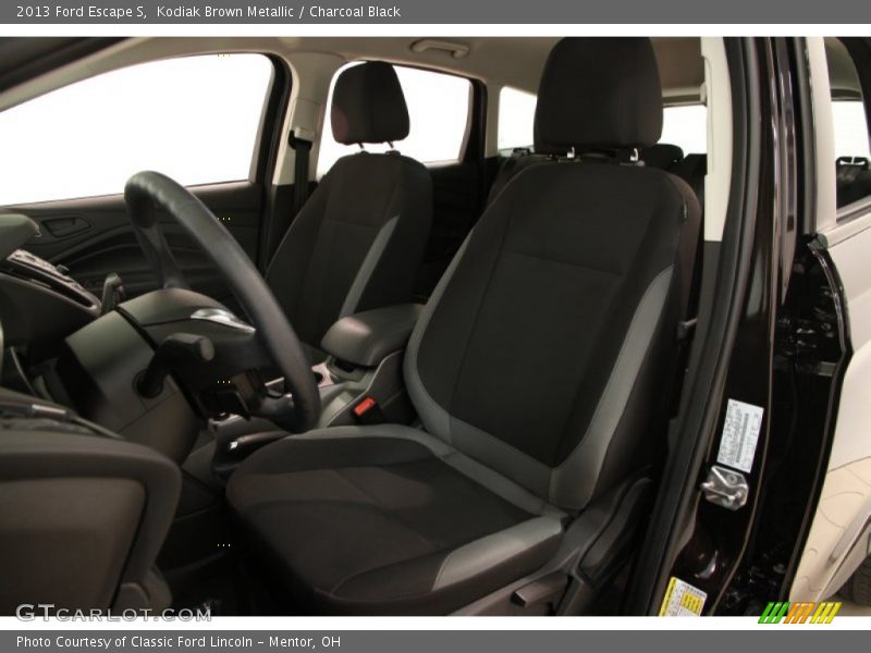 Kodiak Brown Metallic / Charcoal Black 2013 Ford Escape S