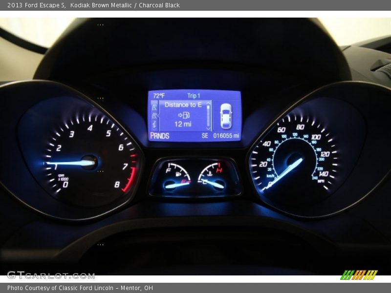 Kodiak Brown Metallic / Charcoal Black 2013 Ford Escape S
