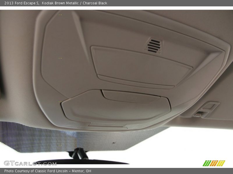 Kodiak Brown Metallic / Charcoal Black 2013 Ford Escape S