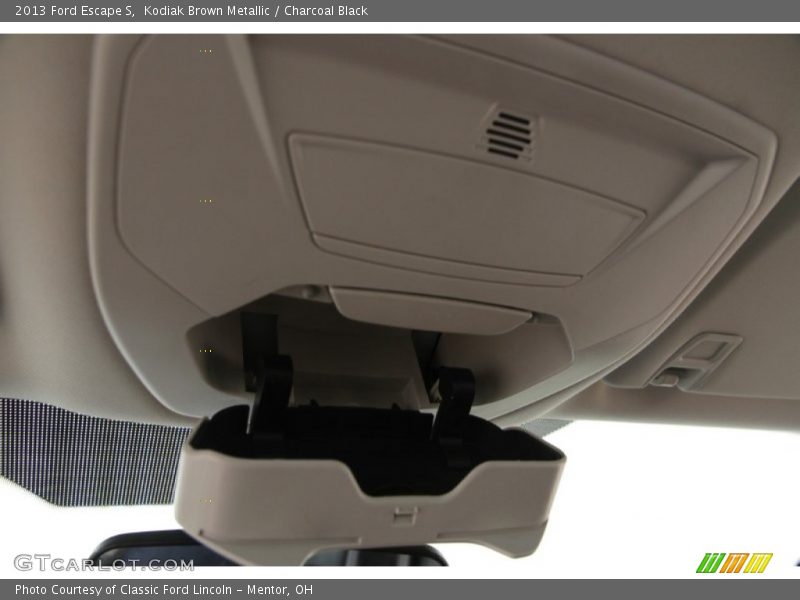 Kodiak Brown Metallic / Charcoal Black 2013 Ford Escape S
