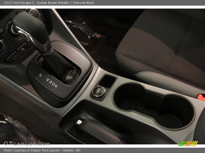 Kodiak Brown Metallic / Charcoal Black 2013 Ford Escape S