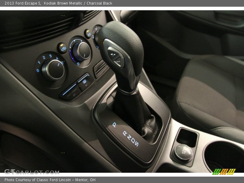 Kodiak Brown Metallic / Charcoal Black 2013 Ford Escape S