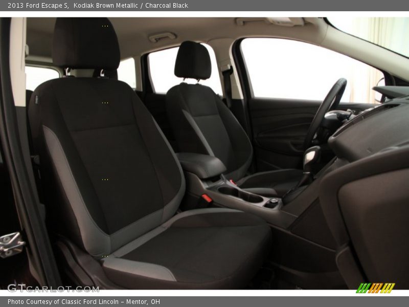 Kodiak Brown Metallic / Charcoal Black 2013 Ford Escape S