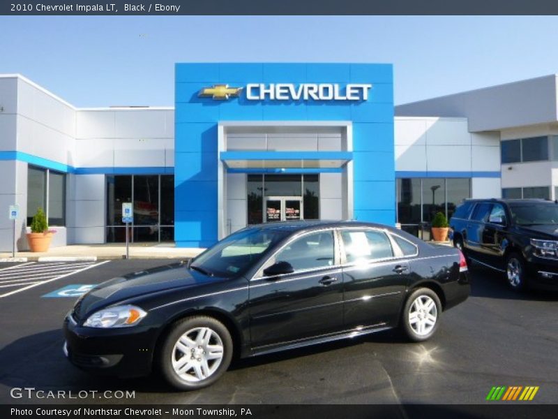 Black / Ebony 2010 Chevrolet Impala LT