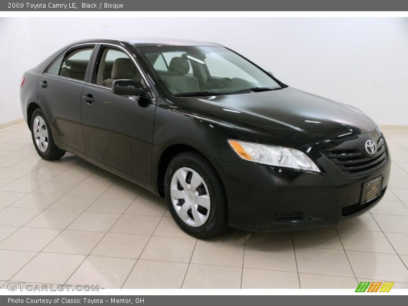 Black / Bisque 2009 Toyota Camry LE