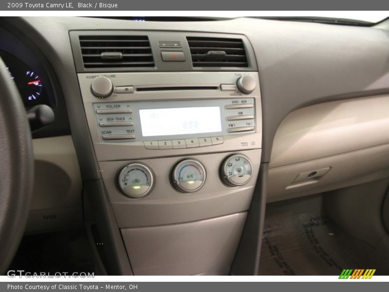 Black / Bisque 2009 Toyota Camry LE