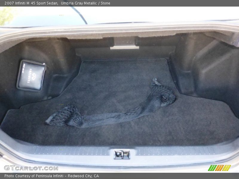 Umbria Gray Metallic / Stone 2007 Infiniti M 45 Sport Sedan