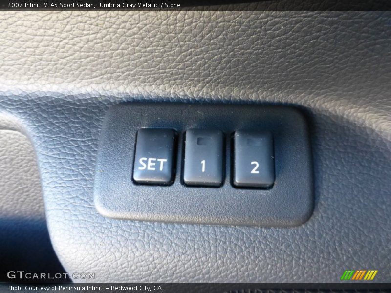 Umbria Gray Metallic / Stone 2007 Infiniti M 45 Sport Sedan