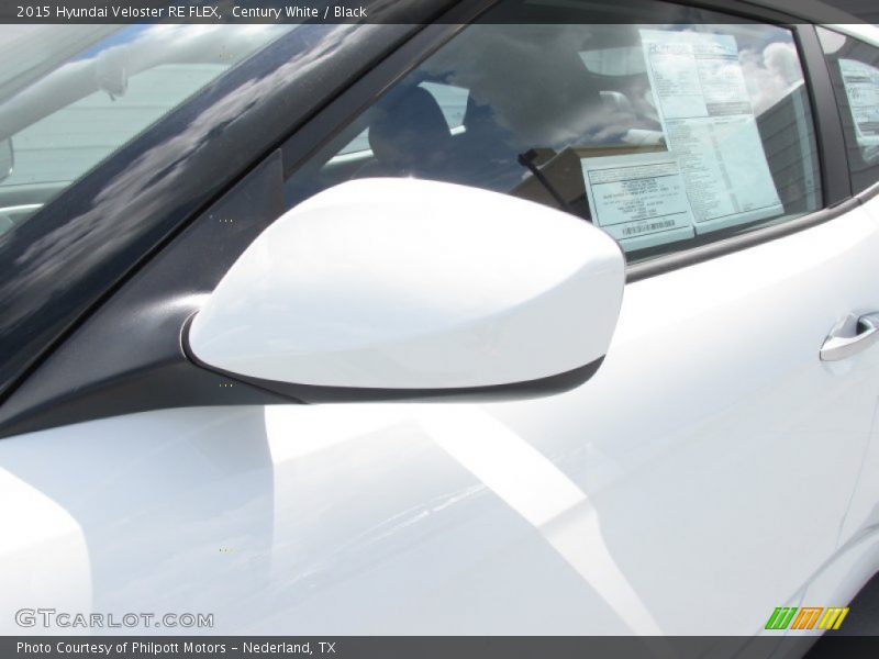 Century White / Black 2015 Hyundai Veloster RE FLEX
