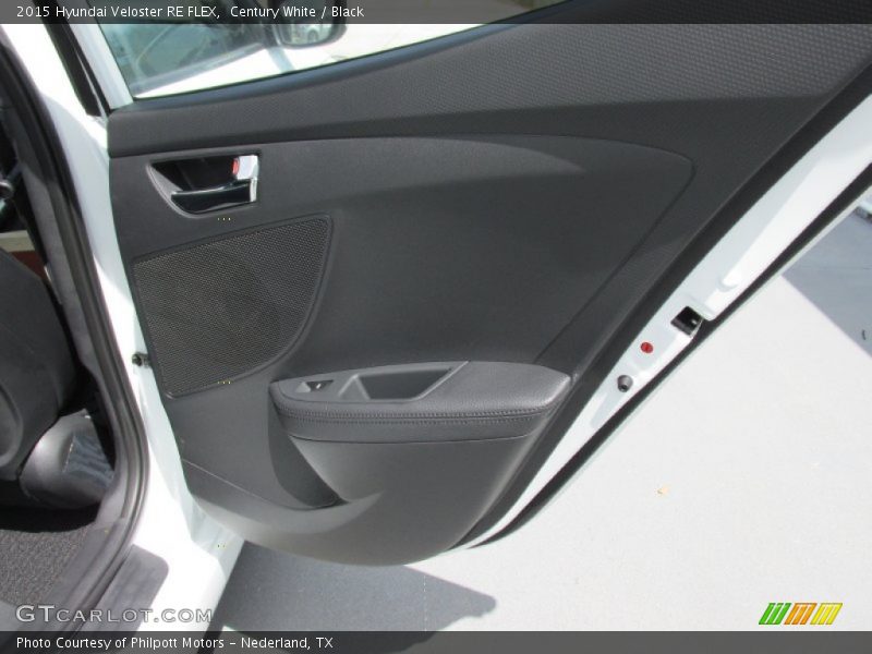 Century White / Black 2015 Hyundai Veloster RE FLEX