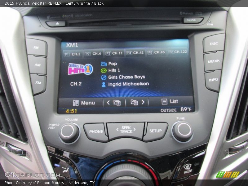 Century White / Black 2015 Hyundai Veloster RE FLEX
