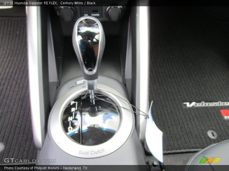 Century White / Black 2015 Hyundai Veloster RE FLEX