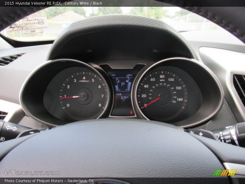 Century White / Black 2015 Hyundai Veloster RE FLEX