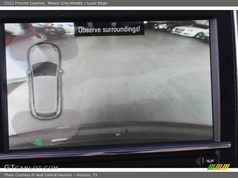 Meteor Grey Metallic / Luxor Beige 2012 Porsche Cayenne
