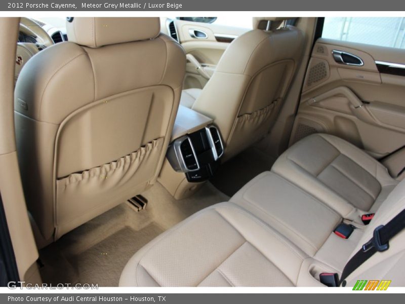 Meteor Grey Metallic / Luxor Beige 2012 Porsche Cayenne