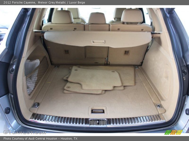Meteor Grey Metallic / Luxor Beige 2012 Porsche Cayenne