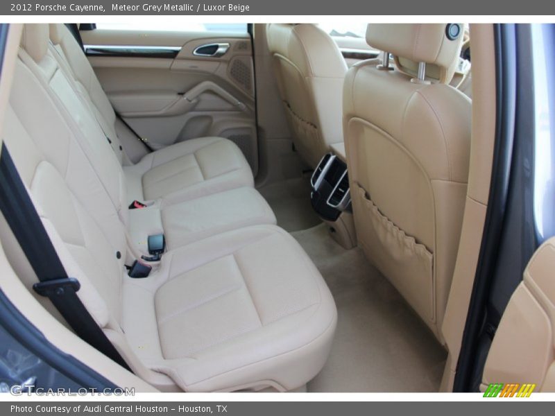 Meteor Grey Metallic / Luxor Beige 2012 Porsche Cayenne