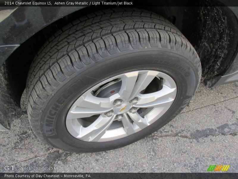 Ashen Gray Metallic / Light Titanium/Jet Black 2014 Chevrolet Equinox LS
