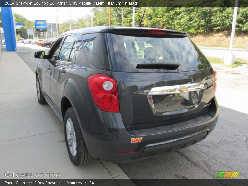 Ashen Gray Metallic / Light Titanium/Jet Black 2014 Chevrolet Equinox LS
