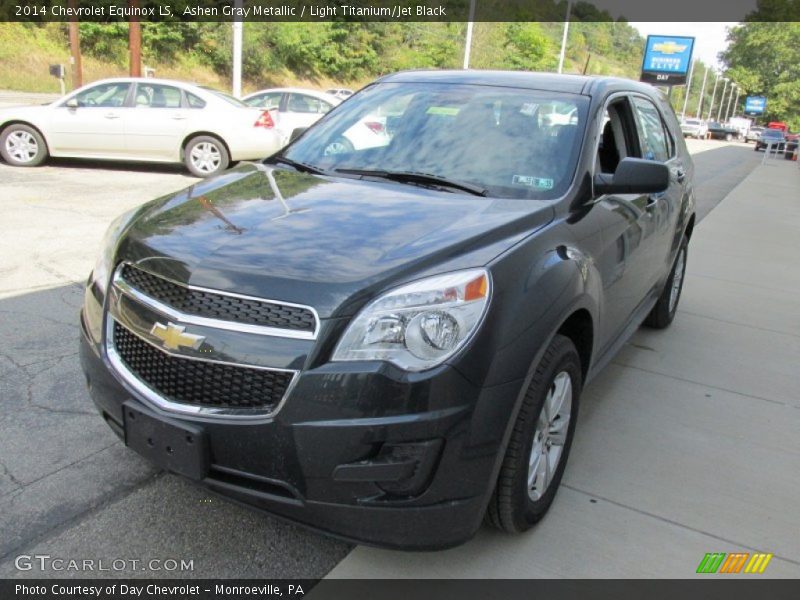 Ashen Gray Metallic / Light Titanium/Jet Black 2014 Chevrolet Equinox LS