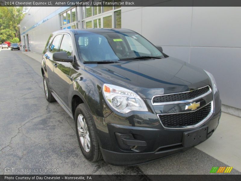 Ashen Gray Metallic / Light Titanium/Jet Black 2014 Chevrolet Equinox LS