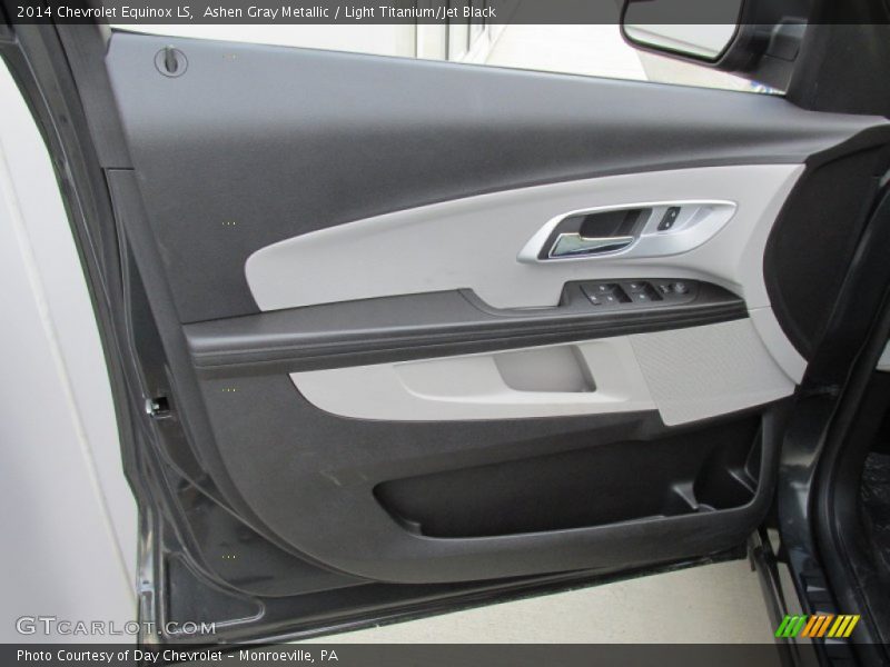 Ashen Gray Metallic / Light Titanium/Jet Black 2014 Chevrolet Equinox LS