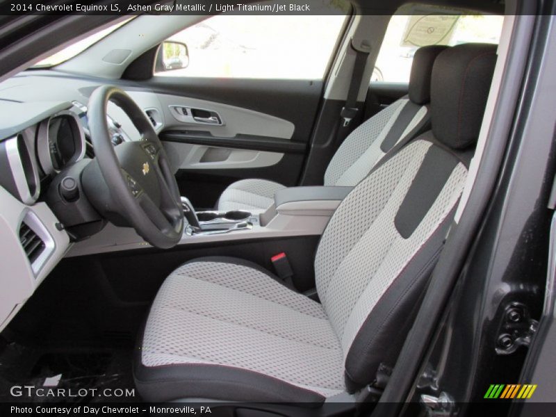 Ashen Gray Metallic / Light Titanium/Jet Black 2014 Chevrolet Equinox LS