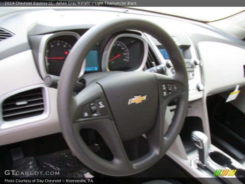 Ashen Gray Metallic / Light Titanium/Jet Black 2014 Chevrolet Equinox LS