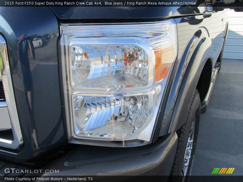 Blue Jeans / King Ranch Mesa Antique Affect/Adobe 2015 Ford F350 Super Duty King Ranch Crew Cab 4x4