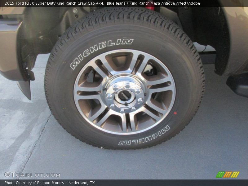  2015 F350 Super Duty King Ranch Crew Cab 4x4 Wheel