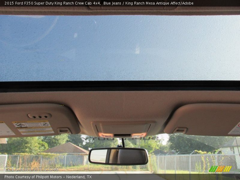 Blue Jeans / King Ranch Mesa Antique Affect/Adobe 2015 Ford F350 Super Duty King Ranch Crew Cab 4x4