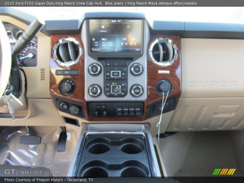 Controls of 2015 F350 Super Duty King Ranch Crew Cab 4x4