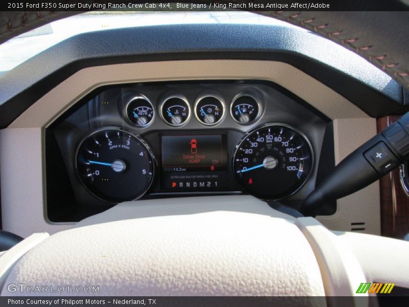  2015 F350 Super Duty King Ranch Crew Cab 4x4 King Ranch Crew Cab 4x4 Gauges