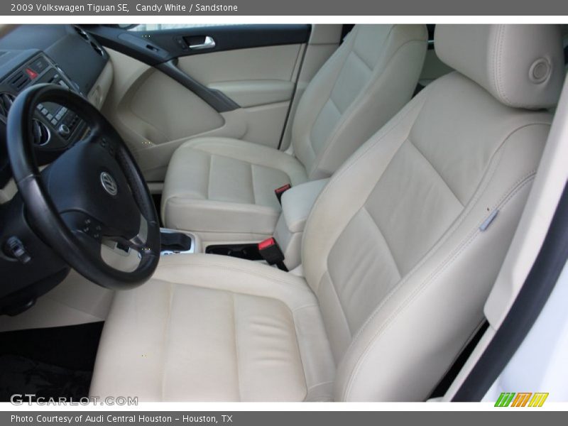 Candy White / Sandstone 2009 Volkswagen Tiguan SE