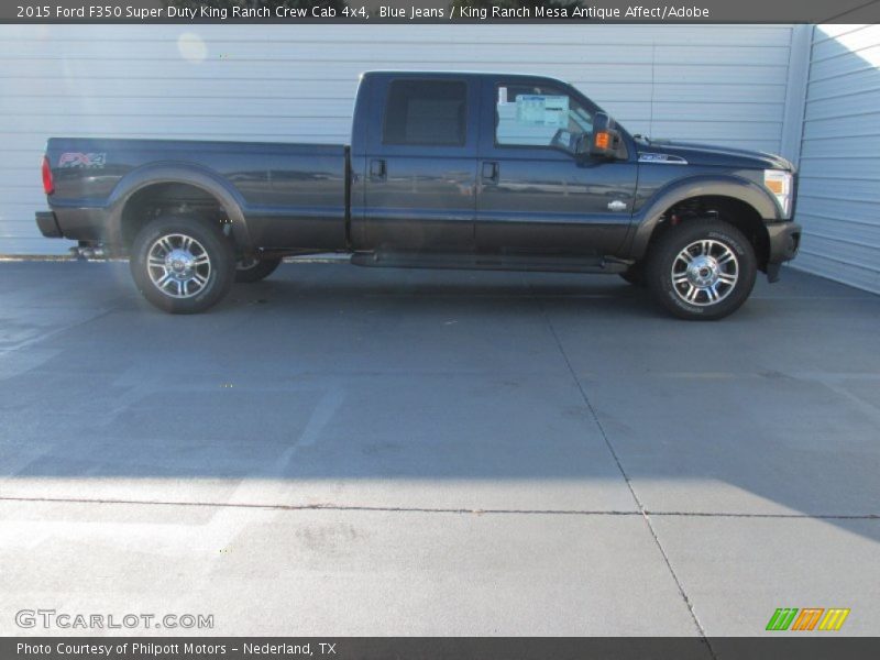 Blue Jeans / King Ranch Mesa Antique Affect/Adobe 2015 Ford F350 Super Duty King Ranch Crew Cab 4x4