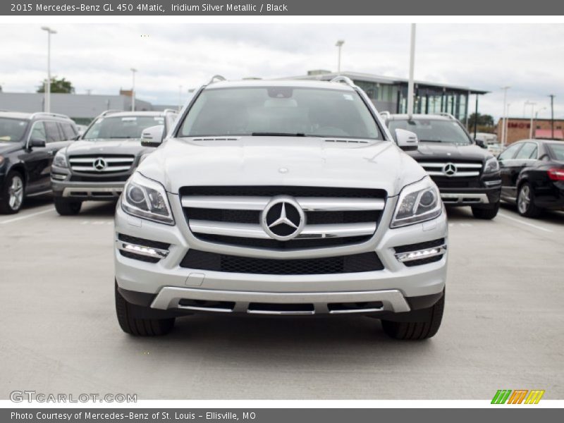 Iridium Silver Metallic / Black 2015 Mercedes-Benz GL 450 4Matic