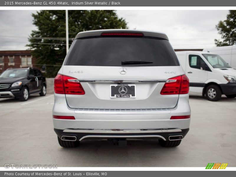 Iridium Silver Metallic / Black 2015 Mercedes-Benz GL 450 4Matic