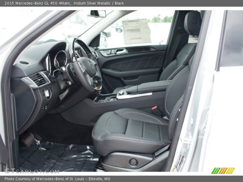 Iridium Silver Metallic / Black 2015 Mercedes-Benz GL 450 4Matic