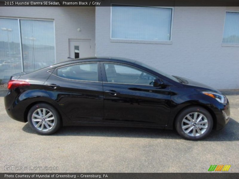 Phantom Black / Gray 2015 Hyundai Elantra SE Sedan