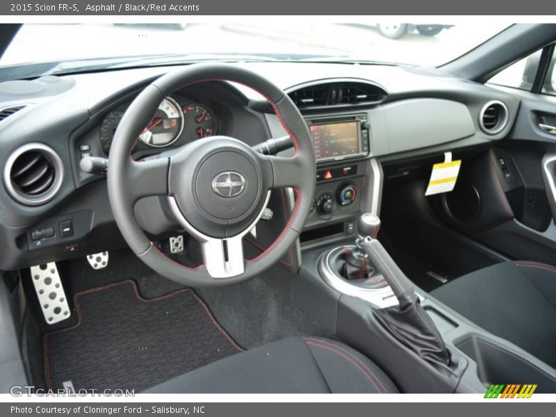 Asphalt / Black/Red Accents 2015 Scion FR-S