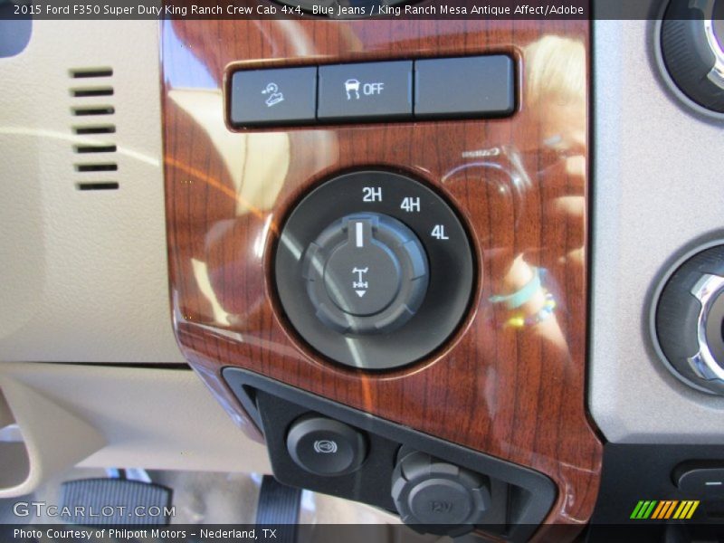 Blue Jeans / King Ranch Mesa Antique Affect/Adobe 2015 Ford F350 Super Duty King Ranch Crew Cab 4x4