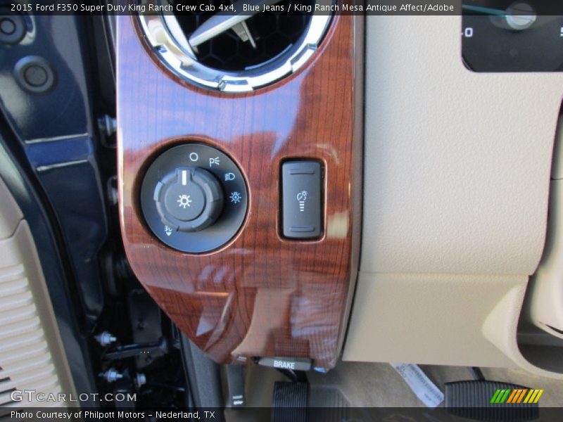 Blue Jeans / King Ranch Mesa Antique Affect/Adobe 2015 Ford F350 Super Duty King Ranch Crew Cab 4x4